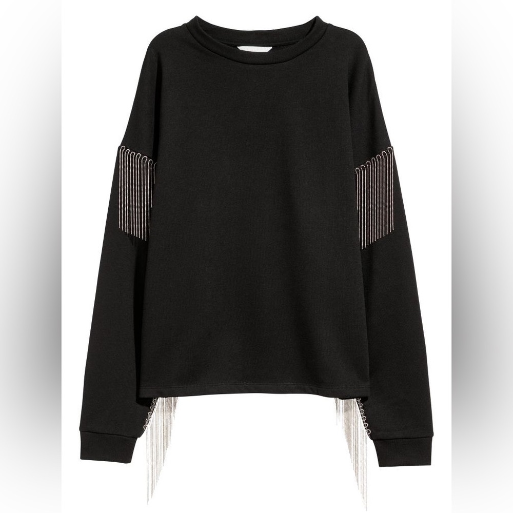 BRAND NEW H&M SWEATSHIRT with chains
